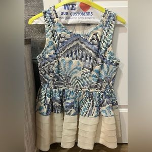 Fish Fry Peplum top from Anthropologie size 8